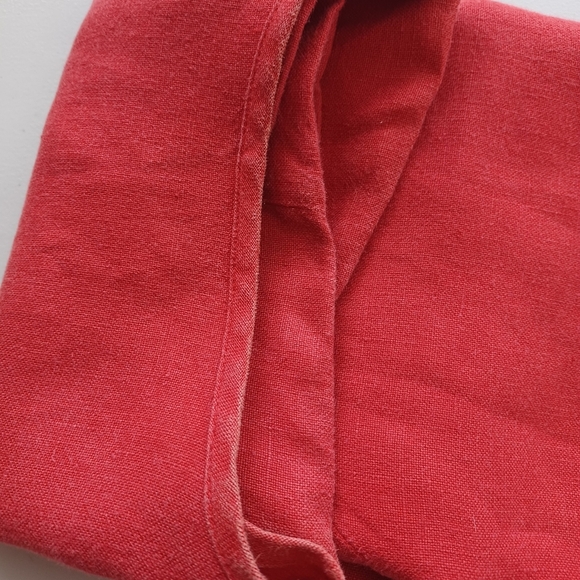 CTC Linens VTG 100% Linen Lagenlook Artsy Sz XL Boxy Fit Blouse - Picture 15 of 15